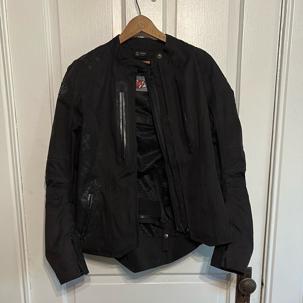 EUC Joe Rocket Women's Textile Motorcycle Jacket Size L